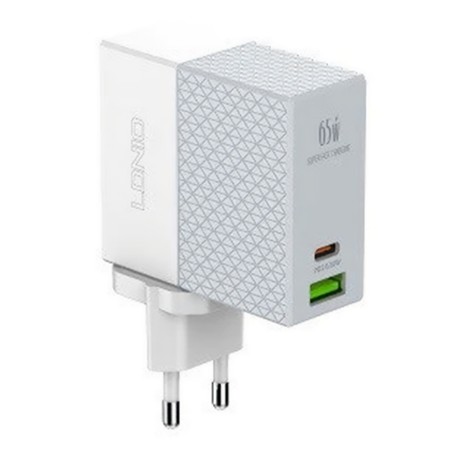 USB 65W PD QC3.0 2-Port-Ladegerät für Notebooks