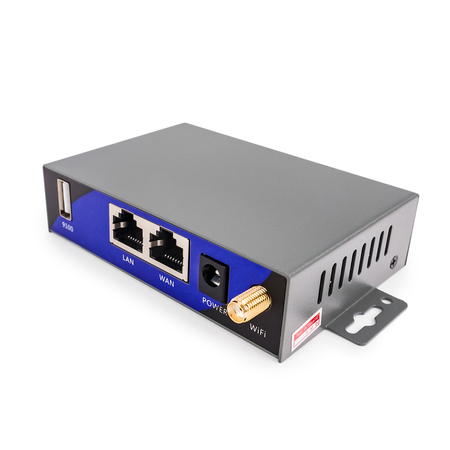 Serwer druku WiFi USB Printserwer przemysłowy RAW Spacetronik SPS112
