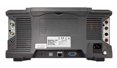 Oscyloskop cyfrowy 2-kanałowy All-in-One USB 60MHz PeakTech 1356