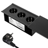 Gniazdka chowane w blacie Spacetronik SPS-S33B COMPACT