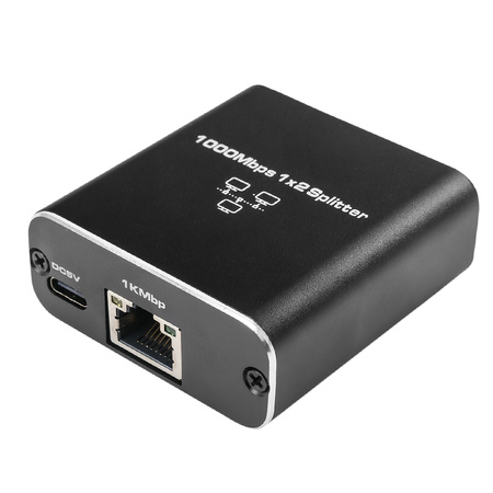 Rozdzielacz RJ45 1 na 2 Spacetronik SP-LC22