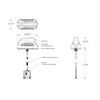 Szerokopasmowa antena samochodowa 7w1 Poynting MIMO-3-17 4X4 LTE (MIMO) 2X2 Wi-Fi (MIMO) GPS/GLONASS