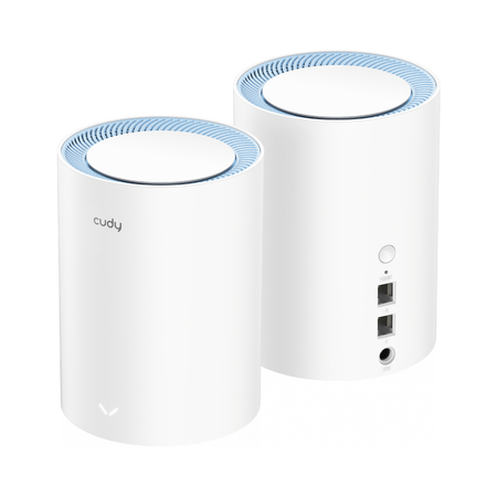 Cudy MESH M1200 x2 Router-Set + RE1200 Repeater