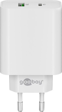 Goobay USB-C USB PD 45W Netzladegerät WEISS