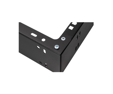 Uchwyt Rack ścienny 19" 3U 330mm Czarny
