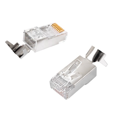 RJ45 cat7 Durchgangsstecker FTP PT-RJ457FT-15 10 Stück