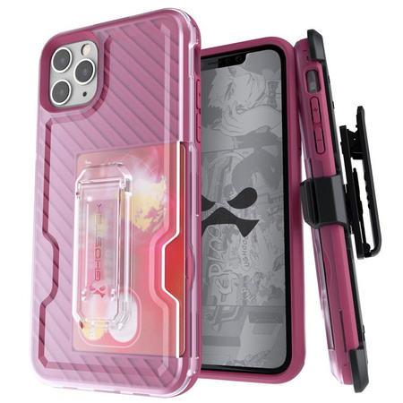 Iron Armor 3 Apple iPhone 11 Pro Max Hülle rosa