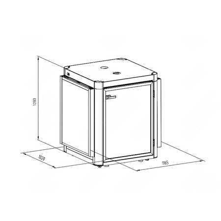 Spacetronik mobile Schallschutzkabine SPE-POD01