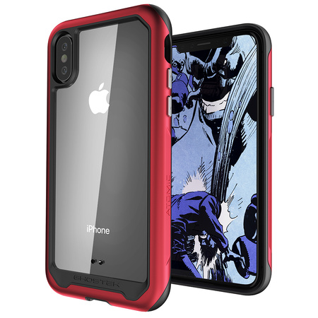 Etui Atomic Slim 2 Apple iPhone Xs czerwony