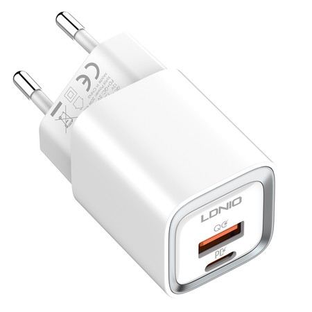 USB 20W PD QC3.0 Ladegerät USB-C Lightning Kabel