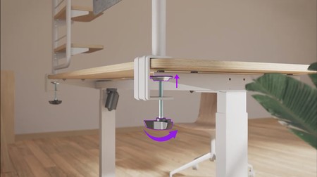 Spacetronik SPB-118BB Schreibtischverlängerung 120cm