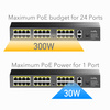 PoE+ SWITCH FS1026PS1 300W 24 +2x Gigabit SFP CCTV