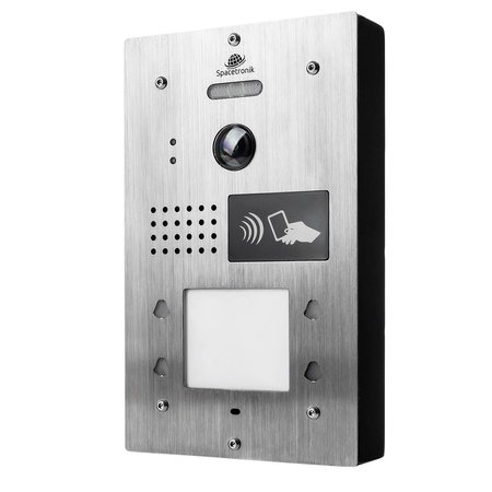 Zestaw wideodomofon czterorodzinny z monitorami dotykowymi 7" Spacetronik DiO