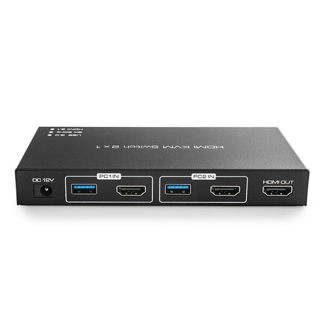 USB + HDMI 2/1 Spacetronik KVM-Umschalter SPH-KVM23