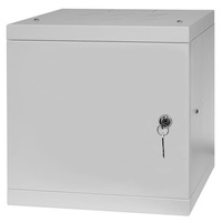 10'' RACK 6U 300x300mm Graue Stahltür