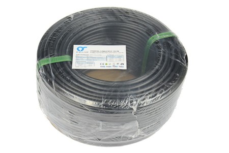 kabel RG6 102 CU GEL TDC105 geflochten x128 100m