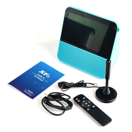 Tragbarer Mini-TV 7" DVB-T2 DAB+ FM H.265 T