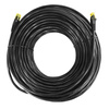 Kabel CU RJ45 CAT 6 U/UTP AWG24 czarny PE 60m