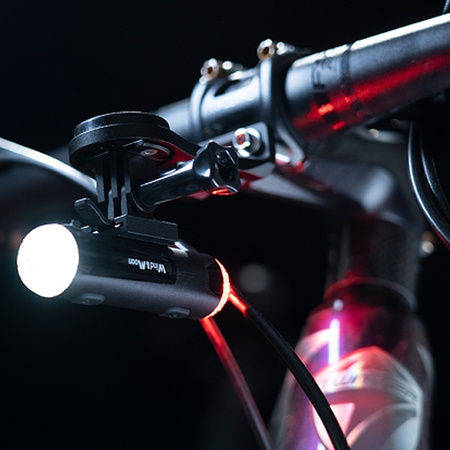 Lampka na kask Wind and Moon WT08 2w1 biała i czerwona