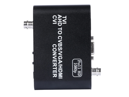 Konwerter AHD/TVI/CVI na HDMI/VGA/CVBS Spacetronik SP-AHTV02