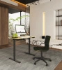 Biurko z podnoszonym blatem  OUTLET 100x60 Spacetronik Spacetronik Moris + organizer do kabli (SPE-O124BO)
