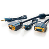 CLICKTRONIC Kabel VGA + Audio 2m