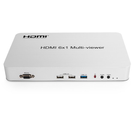 Vielfachbetrachter HDMI 6/1 Spacetronik SPH-MV61PIP-Q3