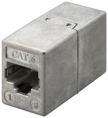 Modularer Kabelstecker CAT6 Pouch gn-gn Goobay