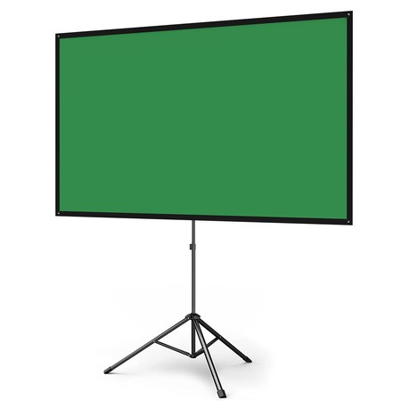 Ekran Green Screen Tło Zielone na Statywie 90"