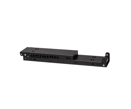 Uchwyt Rack ścienny 19" 2U 330mm Czarny