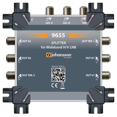 Breitbandsplitter Johansson 9655