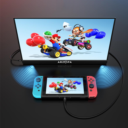 Monitor gamingowy ARZOPA Z1FC 16.1 Full HD