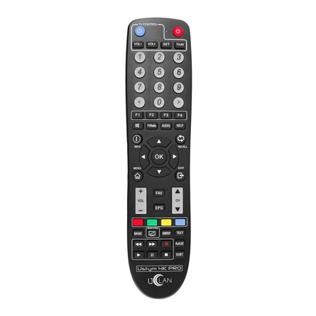 set-Top-Box Ustym 4K PRO UHD E2 DVB-S2X &amp; DVB-C/T2
