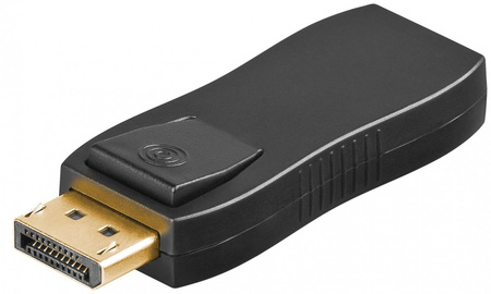 Adapter wt. DisplayPort - gn. HDMI blokada Goobay