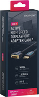 CLICKTRONIC Kabel DisplayPort DP - DVI-D (24+1) 1m
