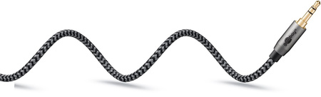 Audiokabel Jack 35mm x2 Goobay Plus TEXTIL 5m