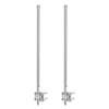 Rundstrahlantennen-Set 10dBi 4G LTE OMNI 2x5m SMA