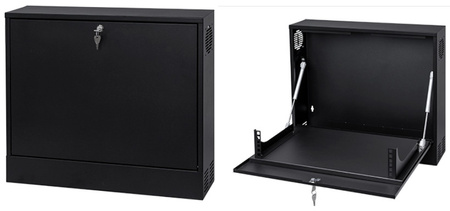 19'' 2U Rackmount Gehäuse 350x130mm WHITE vertikal