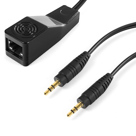 Audio 3.5mm Klinkenstecker-Verlängerung mit LAN SPA-A02