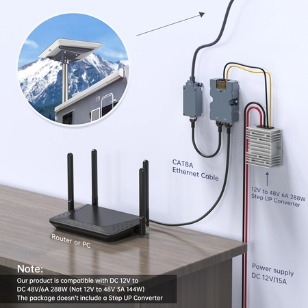 PoE Stromadapter Starlink Spacetronik SP-LC34