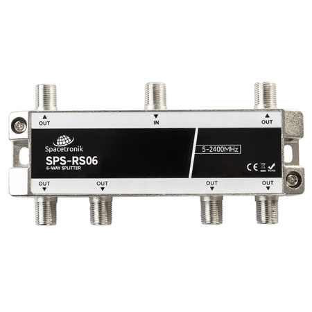 Spacetronik SPS-RS06 1/6 5-2400 MHz Splitter