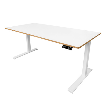 Biurko z elektryczną regulacją wysokości 160x80 cm Vegard Spacetronik SPE-P252WW6