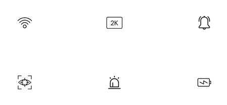 Tuya Aosu SL-C6L Wi-Fi Akku-Kamera