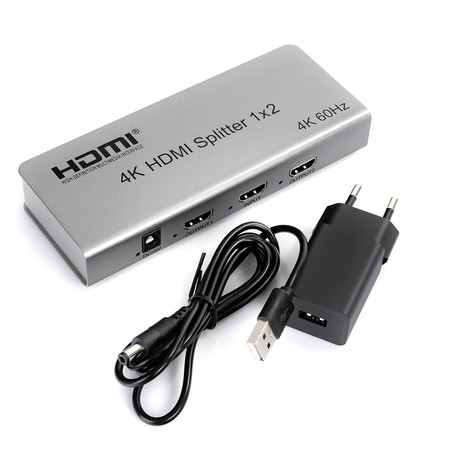 HDMI 1x2-Verteiler SPH-RS102_V46 4K 60 Hz CEC