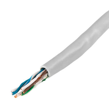 Skrętka kabel LAN CAT5e U/UTP AWG 24/1 Spacetronik 305m - zdjęcie 2
