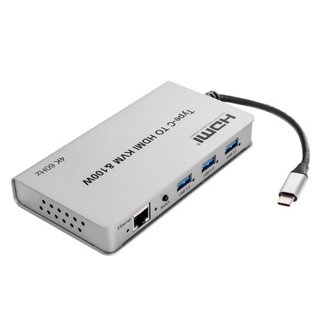 USB-C auf HDMI KVM Adapter 100W 4K 60Hz SPU-M17