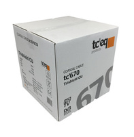 Koaxialkabel RG6 TC'EQ 102 CU pullbox 305m