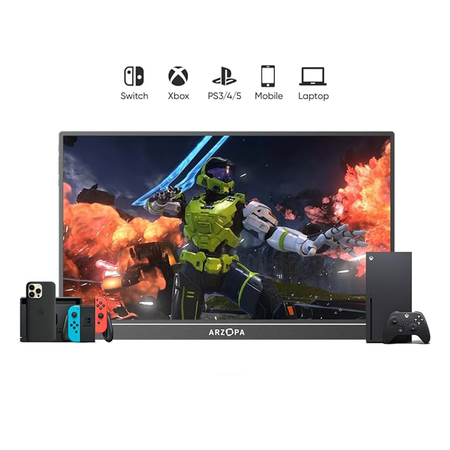 Monitor gamingowy ARZOPA Z1FC 16.1 Full HD