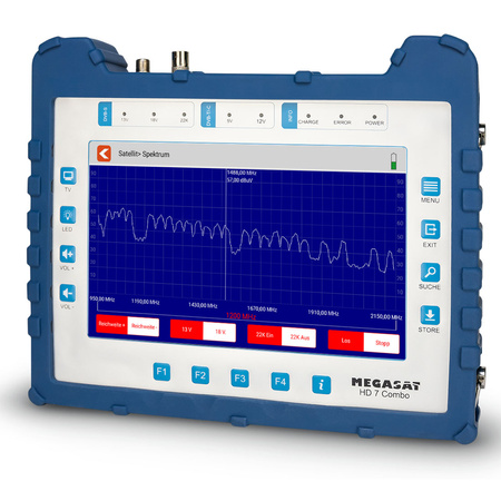 Miernik satelitarny Megasat HD7 Combo DVB-T/T2/S/S2/C/C2/DAB+