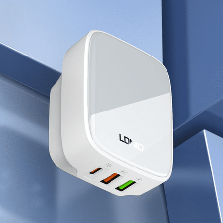 Ladegerät 32W 3 Port USB PD QC Ldnio Q334 schwarz